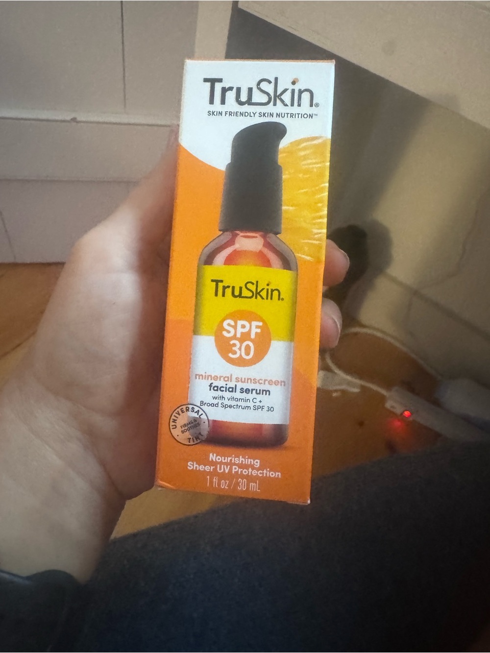 TruSkin SPF 30 Mineral Sunscreen Facial Serum - Orange